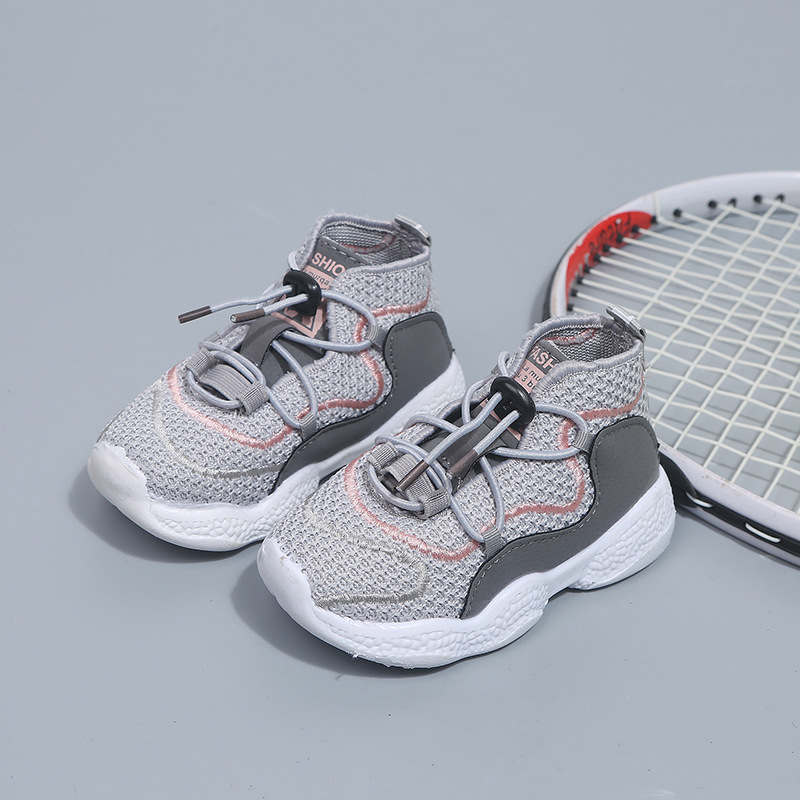 Toddler Casual Elasticized Mesh Athletic Shoes