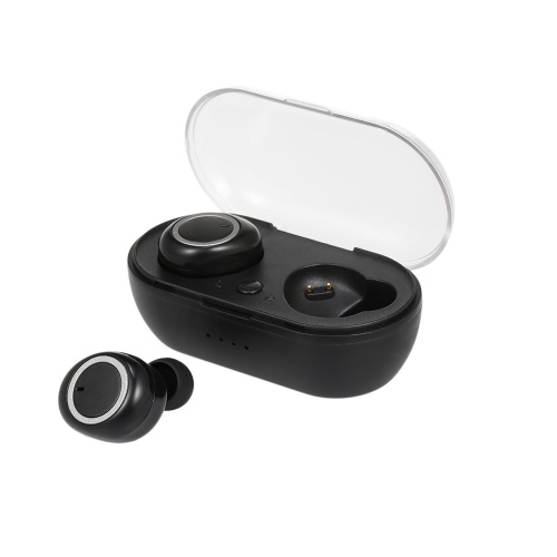 SQ-W1 Auriculares Bluetooth 5.0 TWS Auriculares inalámbricos estéreo 3D con caja de carga Micrófono dual Bluetooth