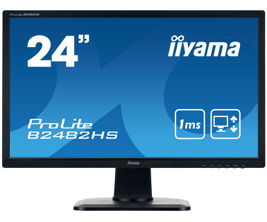 Iiyama ProLite B2482HS-B1 - LED-Monitor - 61 cm (24