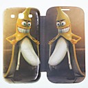 Banana man Leather Full Body Case for Samsung S3 I9300