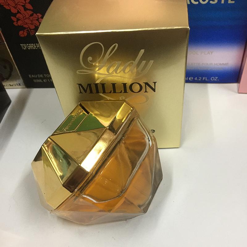 Famous Brand 1 MILLION perfume for lady 80ml with long lasting time good smell good quality high fragrance capactity