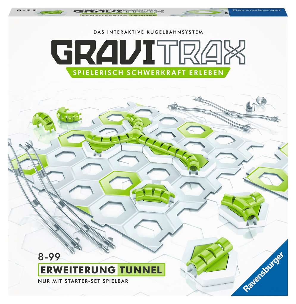 Ravensburger GraviTrax Kugelbahn - Erweiterung Tunnel 27614, für Kinder ab 8 Jahren und Erwachsene (27614)