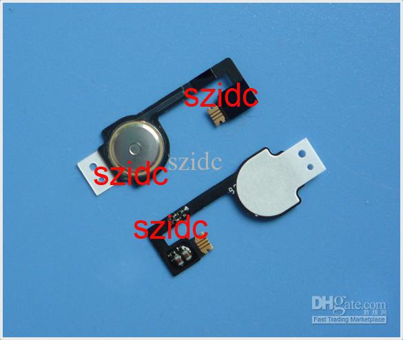 Original New Home Button Key Repair Part Flex Cable For iPhone 4G 4 100pc/lot Wholsale