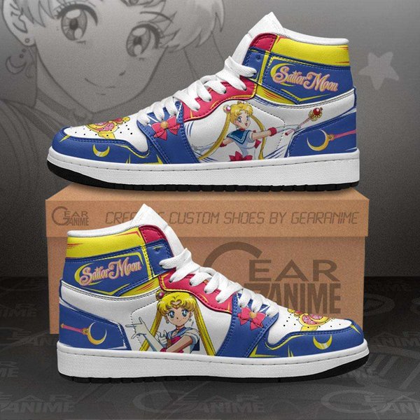Sailor Moon Sneakers Sailor Moon Anime Shoes