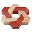 Wooden Triangle Lock IQ Puzzle Cube