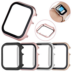 All-inclusive Tempered Glass Film Protective Case Metal Shell FrameFor Apple iWatch Apple Watch Series SE / 6/5/4/3/2/1 44mm 42mm 40mm 38mm Lightinthebox