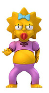 Maggie Simpson in Pink Jumpsuit Figure from The Simpsons