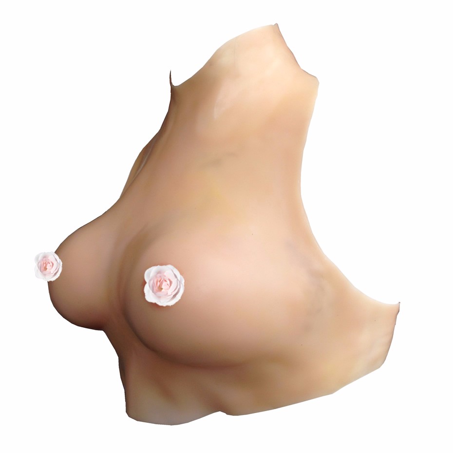 Just a vest New Design Crossdresser Silicone Breast Forms Boobs Transvestite