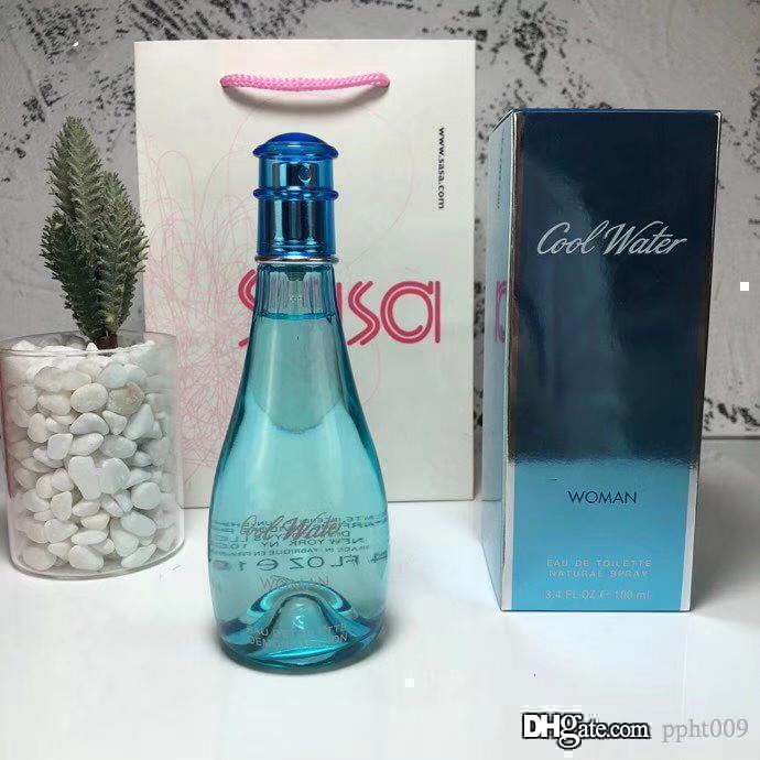 Perfume For Women Cold Water,1996 100ML3.4FLOZ EDT High Quality Water Spray Glass Bottle Long Lasting Free Shipping The Same Brand