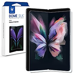 Whitestone Dome Seide für Samsung Galaxy Z Fold 3 flexibler Glas-Displayschutz Anti-Shock, HD klar, ultradünnes Vollschutzglas für Galaxy Z Fold 3 Lightinthebox