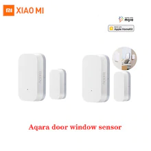 Xiaomi Aqara Door Window Sensor Zigbee Wireless Connection Smart Home Kit Remote Control Work Mijia Mi Home APP Aqara Hub IOS