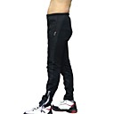 Getmoving Unisex Winter Windproof Fleeced Thermal Cycling Pants with Gel Padding