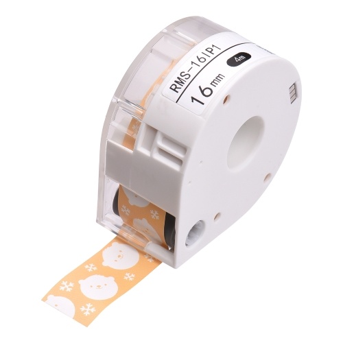 MAKEID 1 rouleau de papier d'étiquette adhésive d'impression thermique imperméable à l'eau résistant à la déchirure