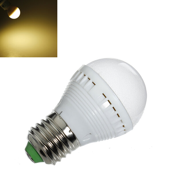 E27 6W 360LM Warm White 24 SMD 5050 LED Ball Bulb 220-240V