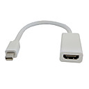 Mini DisplayPort macho a HDMI cable adaptador hembra para el MacBook (15 cm)