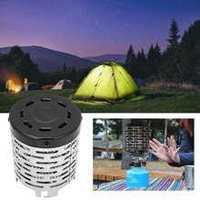 Mini  Camping Heating Furnace  Portable Heating Cover   Stainless Steel  Heater Outdoor stove cover