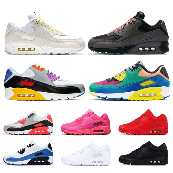 New Mistape Viotech BE Ture Fashion Women mens 90 90s running shoes Leather mesh trainers Infrared Triple Red Black White sports sneakers