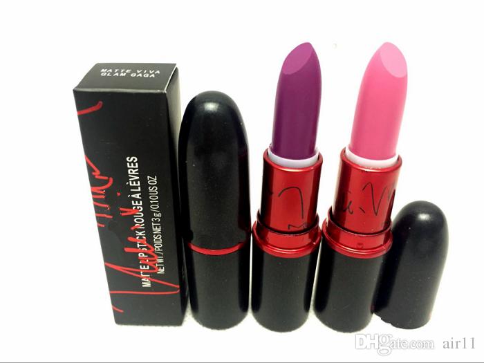 Hot make up matte viva gaga lipstick 3g Makeup Lips 12 pcs/lot FREE SHIPPING 100pcs