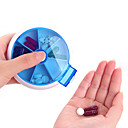 mini-mignon boîte pilules en plastique (1 pc)