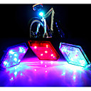 FJQXZ 5 LED 7 Flash Model Cycling Warning Tail Light