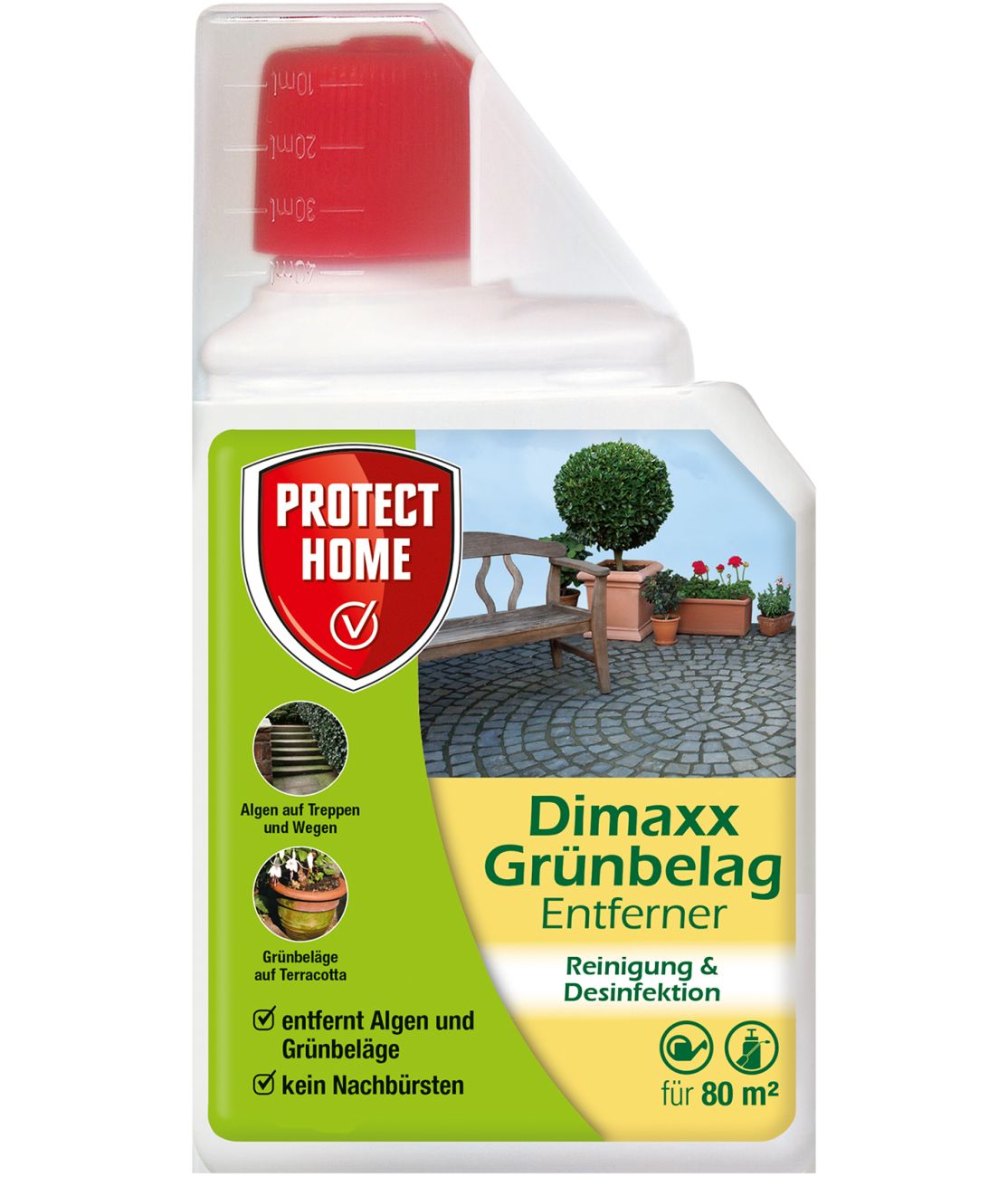 Protect Home Dimaxx Grünbelag-Entferner, 500 ml