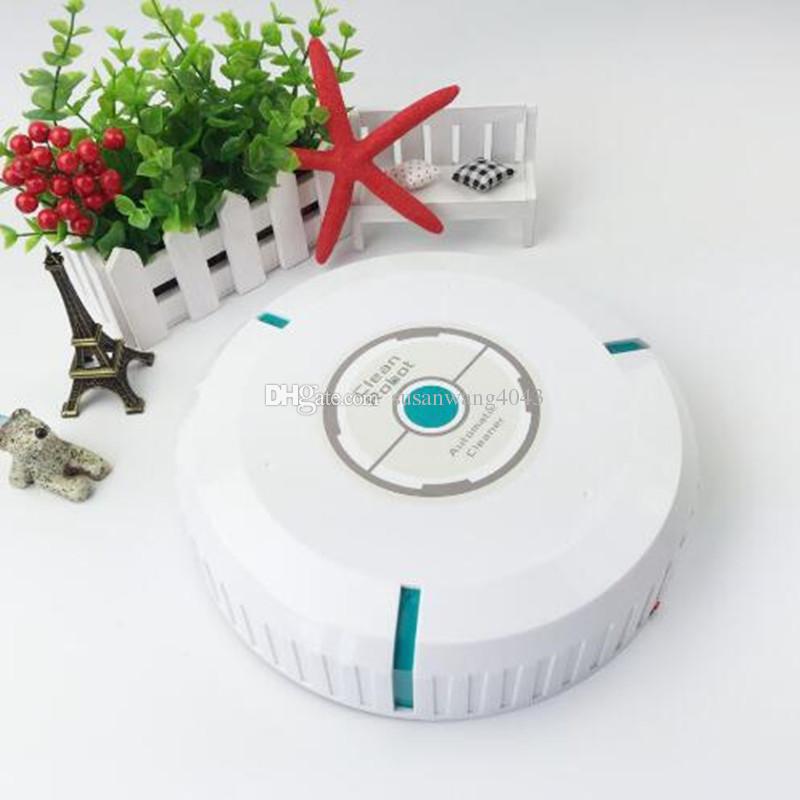 mini robot cleaners Portable Intelligent Sweeper Floor vacuum cleaner Lazy smart Automatic induction dust cleaning machine DHL free QT005