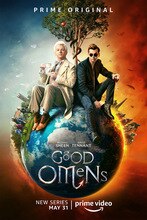 Good Omens Poster David Tennant Michael Sheen Tv Series print 16x24 24x36 inch living room bedroom poster decoration painting