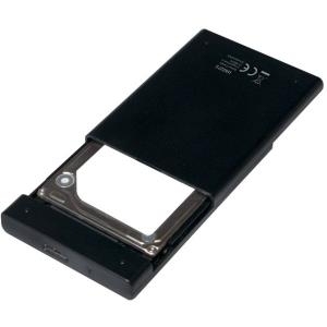 LogiLink UA0275 - Festplatte - SSD - SATA - Serial ATA II - Serial ATA III - 3.0 (3.1 Gen 1) - Micro-USB B - Weiblich - Schwarz (UA0275)