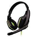 OVANN X1 Profesional auricular de la venda Stereo Gaming con micrófono para PC del juego (verde / naranja)