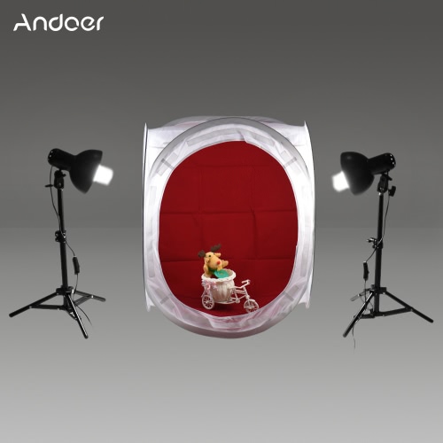 Andoer 60x60x60cm Photography Studio Cube Tent Kit