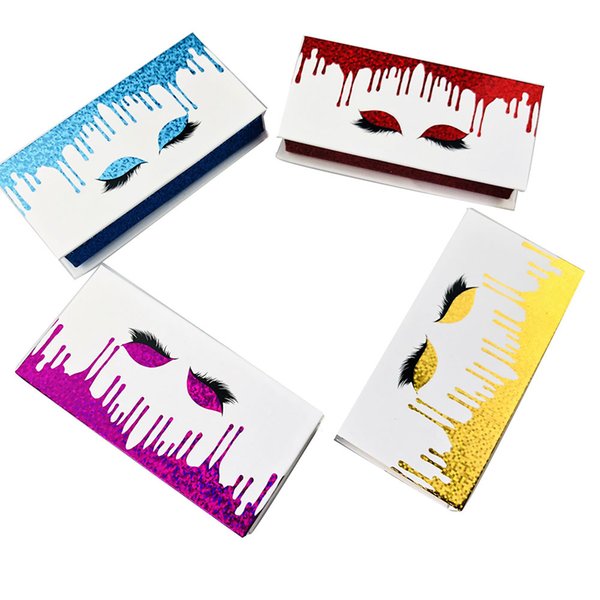 Wholesale Eyelashes Packing 10-32mm Lashes Box Make Up Tools Dramatic Eyelash Empty Cases Lash Boxes For Makeup
