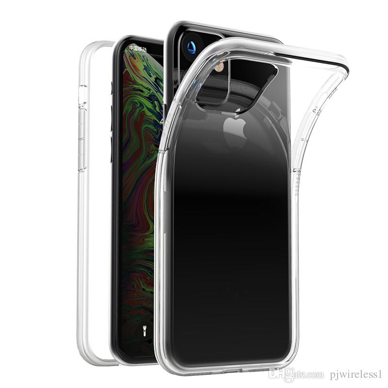 2MM Thickness Armor Clear TPU Case For iphone XS XR MAX Stylo 5 E6 Transparent Case For Samsung Galaxy S10 S10Plus S10E A