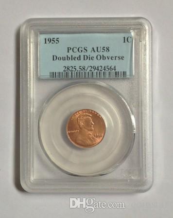 HOT SELLING PCGS 1955 AU58/MS66RD Lincoln Cents Small Cents Dollar coin/FREE SHIPPING