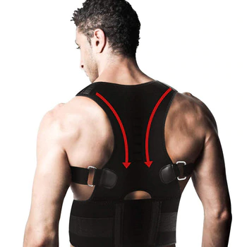 Adjustable Back Posture Corrector Magnetic Therapy Posture Corrector Brace Shoulder Back  Brace Support Belt