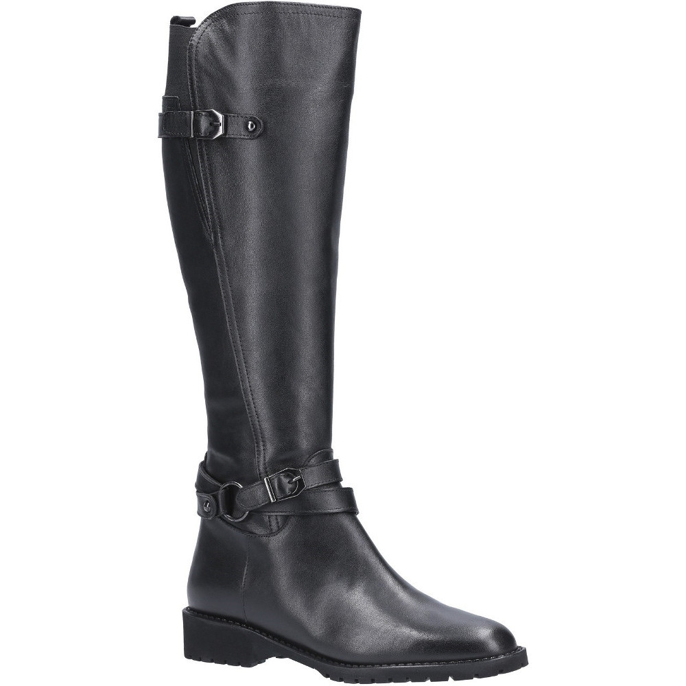 Riva Womens Athens Soft Leather Full Zip Up Long Boots UK Size 4 (EU 37)