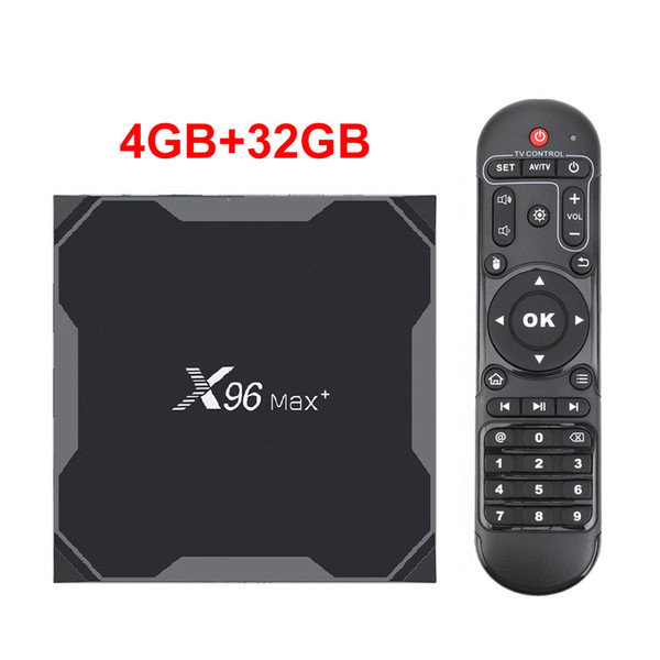 X96 Max Plus 4GB 32GB Android 9.0 Amlogic S905X3 TV BOX Quad Core media player Smart tv Box X96Max