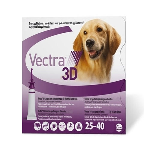 Vectra 3d For Large Dogs 55-88lbs 6 Doses