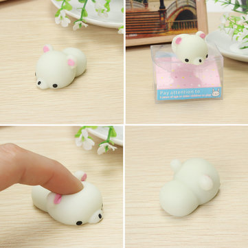 Green Bear Squishy Squeeze Cute Healing Toy Kawaii Collection Stress Reliever Gift Decor