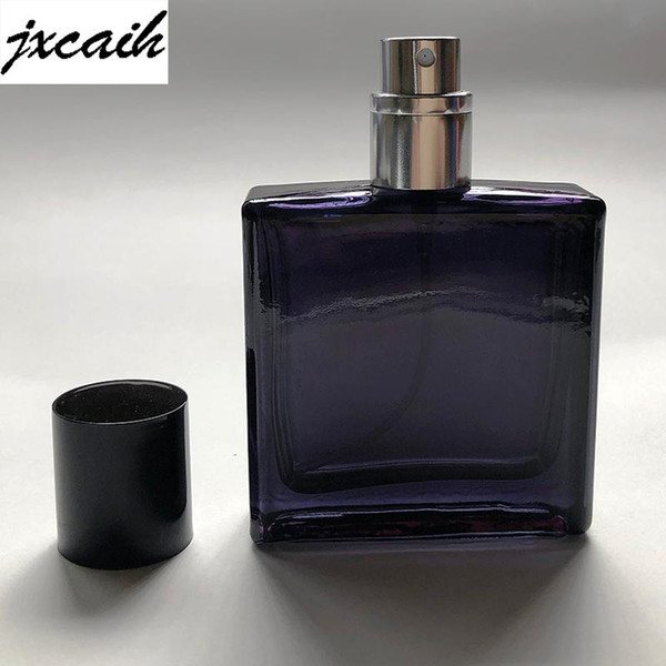 Jxcaih 1Pcs 30Ml Portable Square Glass Perfume Bottle Empty Cosmetic Disinfectant Spray Container
