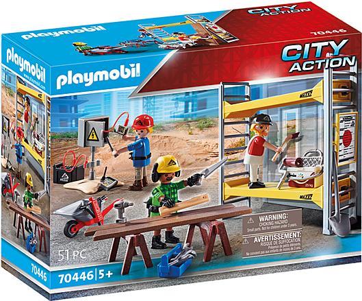 Playmobil Baugerüst mit Handwerkern