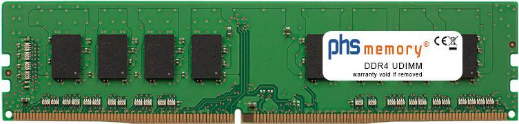 PHS-memory 16GB RAM Speicher für Captiva Highend Gaming I49-251 DDR4 UDIMM 2666MHz PC4-2666V-U (SP299869)