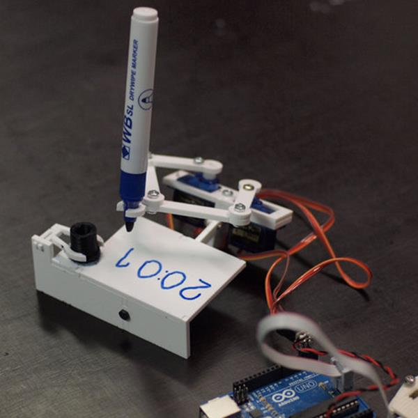 Plotclock Manipulator Drawing Robot Robotic Clock withController