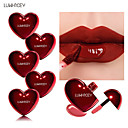 Brand LUWHICEY Heart-Shaped Lip Liquid Moisturizing Color Lip Gloss Lip Glaze Lipstick Long-Lasting Lip Makeup