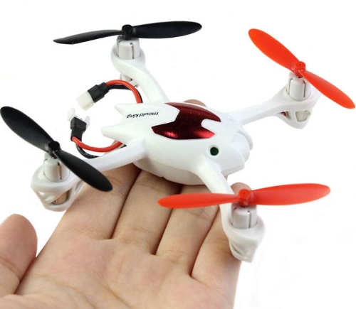 Mini 2,4 G 4-Kanal 6AXIS Gyro 3D Rollen LCD Fernbedienung Quad Copter Helikopter Flugzeuge White