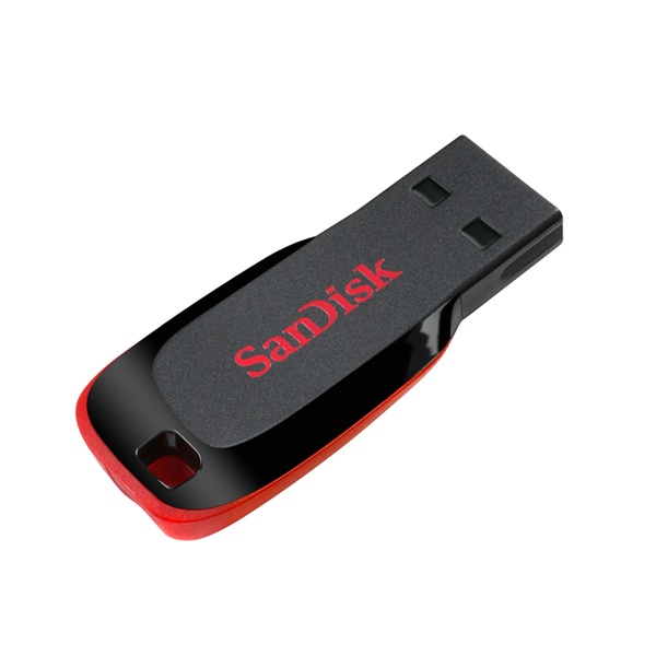 SanDisk 64GB Cruzer Blade USB Stick - Inkl. SecureAccess Software