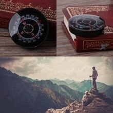 New Portable Mini Oiling Survival Button Compass Hiking Camping Practical Guider A6HC suit for camping