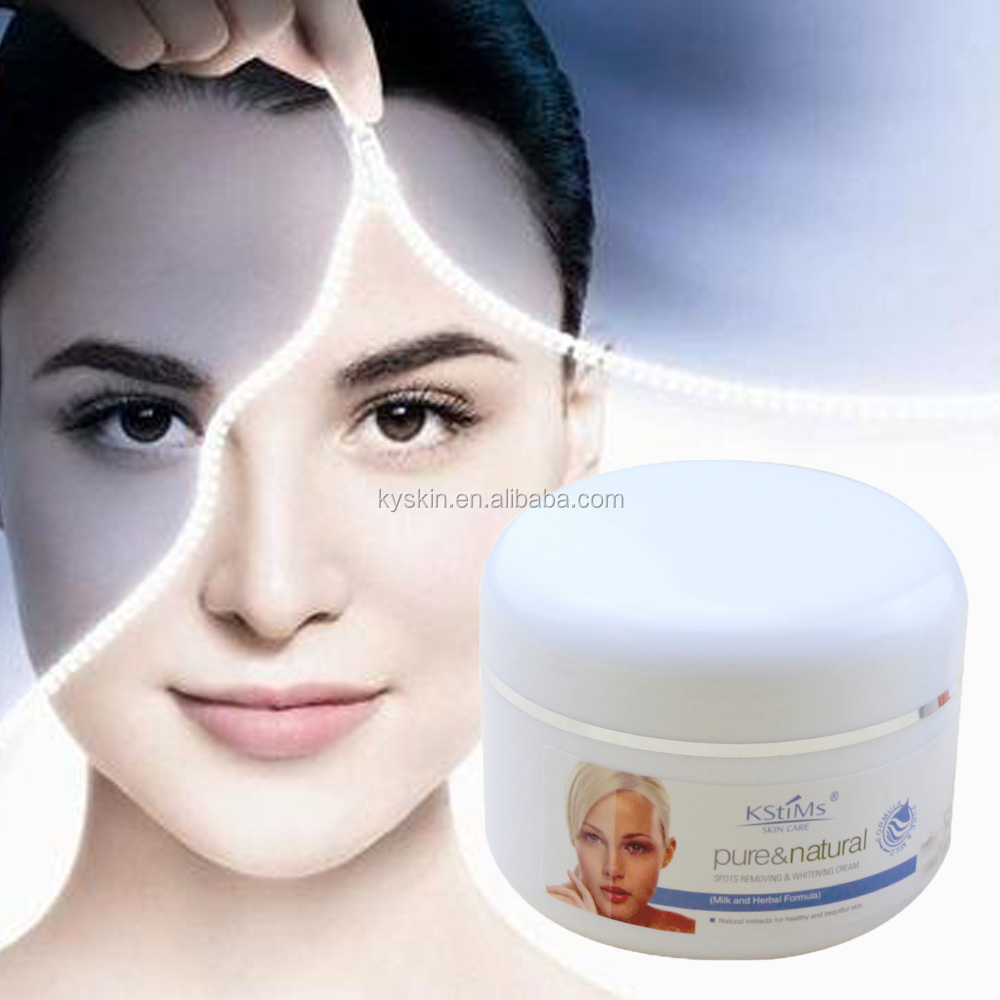 Fast effect bleaching spot removing 5-day bio advanced crystal very effective bamboo whitening cream