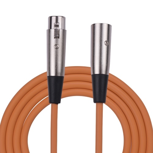 Enchufes rectos XLR macho a hembra Cable Cable