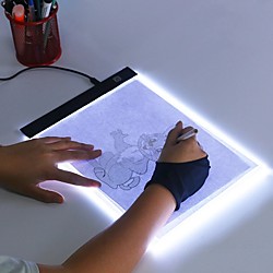 LED Light Pad Artist Light Box Table Tracing Drawing Board Pad Diamond Painting Embroidery Tools Ultra Thin A4 A3 A5 Size Lightinthebox