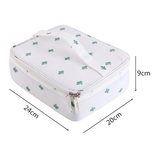 Travel Girl Makeup Box Cosmetic Bags Women's Trip Wash Toiletry Lipstick Eyelash Brush Pouch Case Accessories Supplies Product